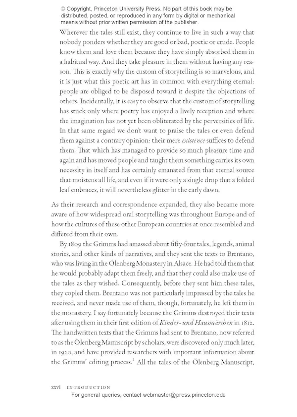 The Original Folk and Fairy Tales of the Brothers Grimm | Princeton ...