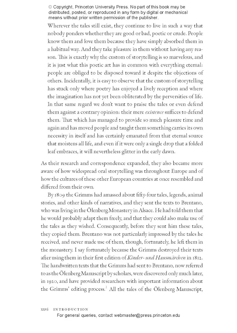 The Original Folk and Fairy Tales of the Brothers Grimm | Princeton ...