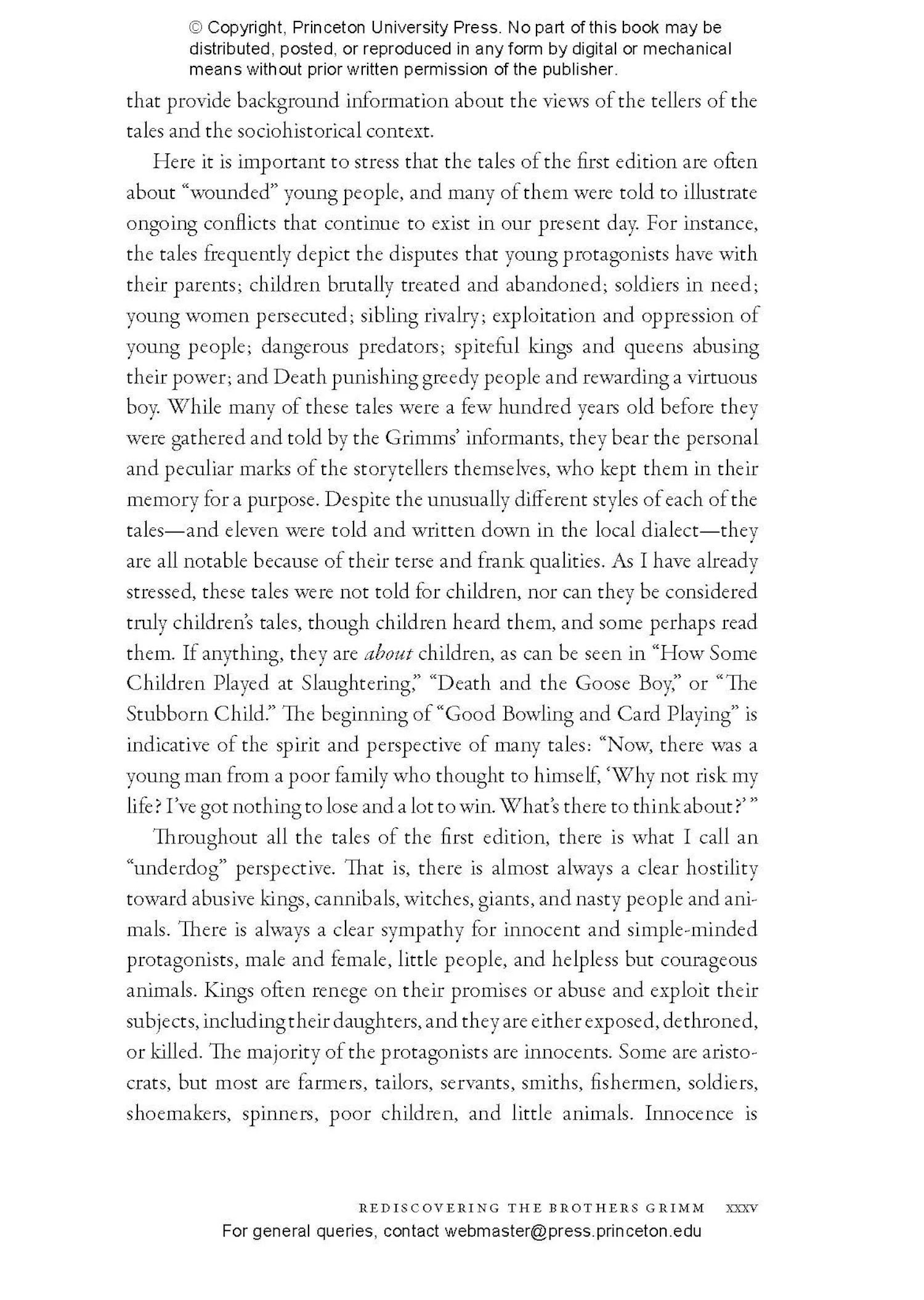 The Original Folk and Fairy Tales of the Brothers Grimm | Princeton ...