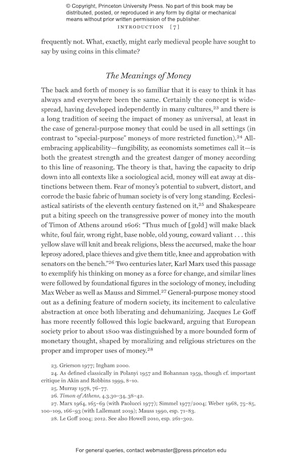Making Money in the Early Middle Ages Princeton University Press