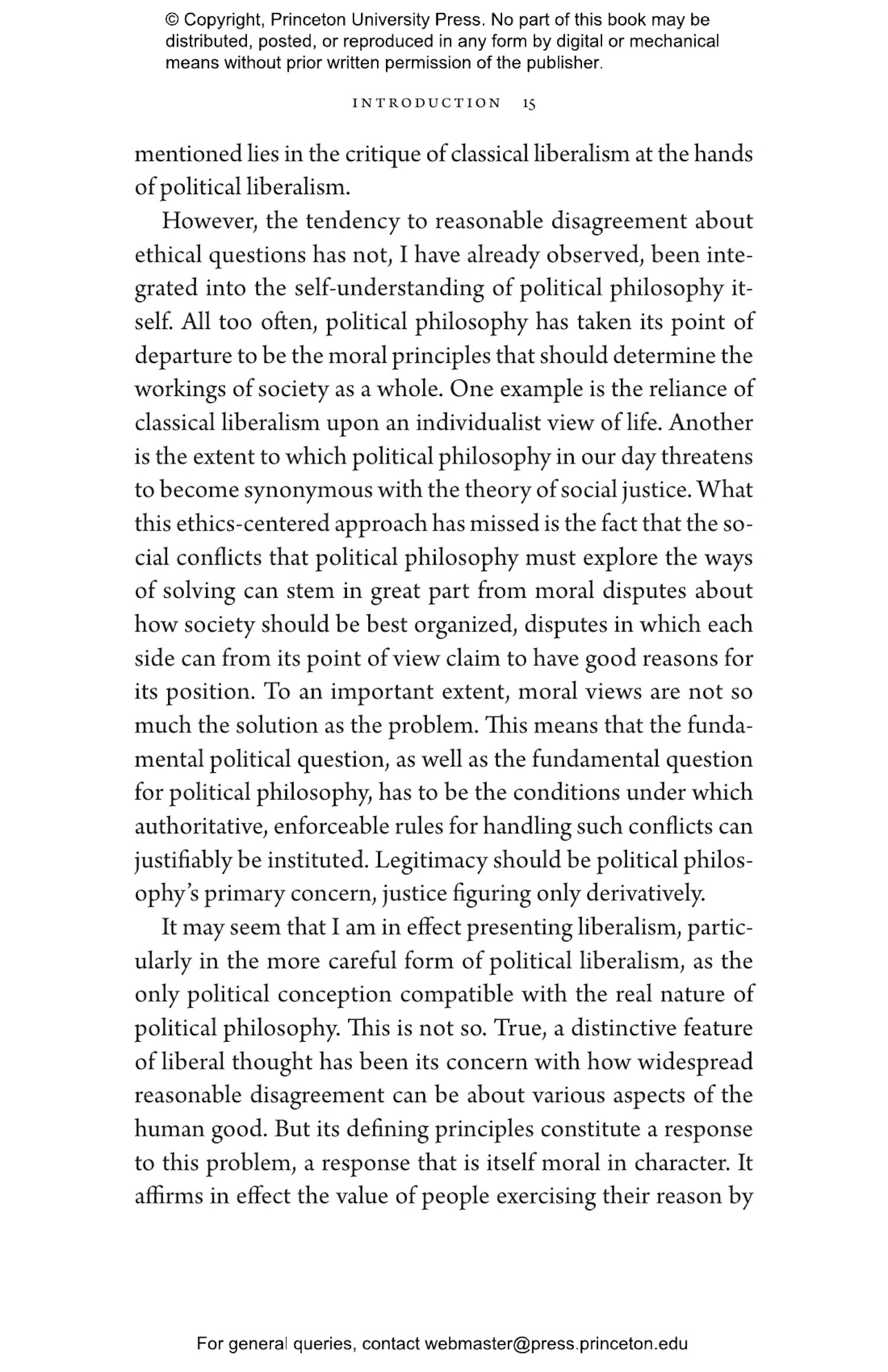 essays on political philosophy