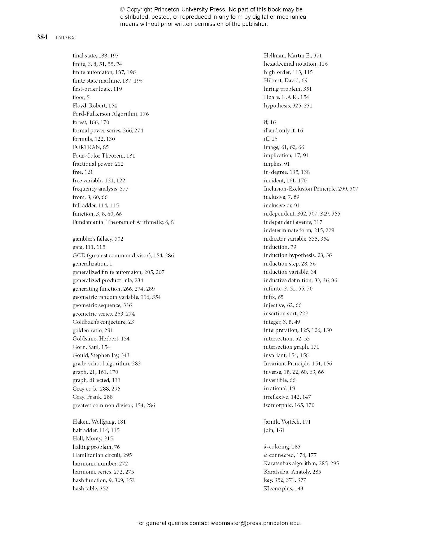 Essential Discrete Mathematics for Computer Science | Princeton ...