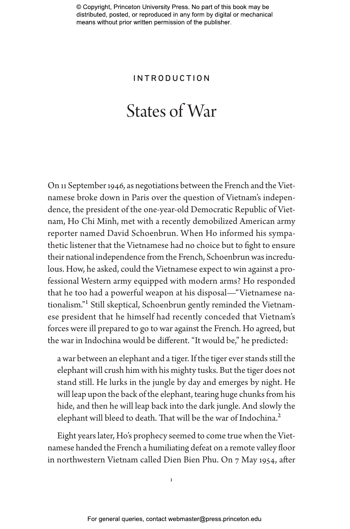 The Road to Dien Bien Phu | Princeton University Press