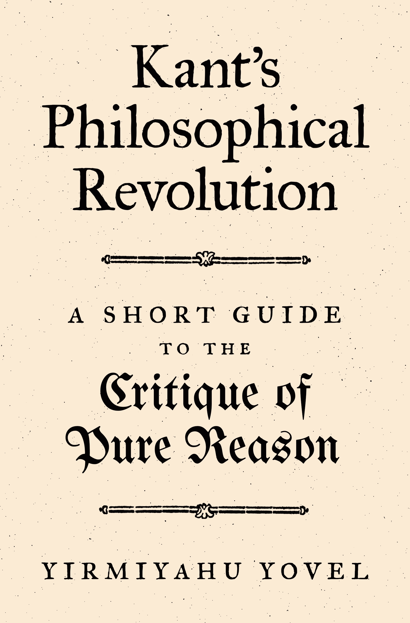 Kant's　Press　Princeton　Philosophical　Revolution　University