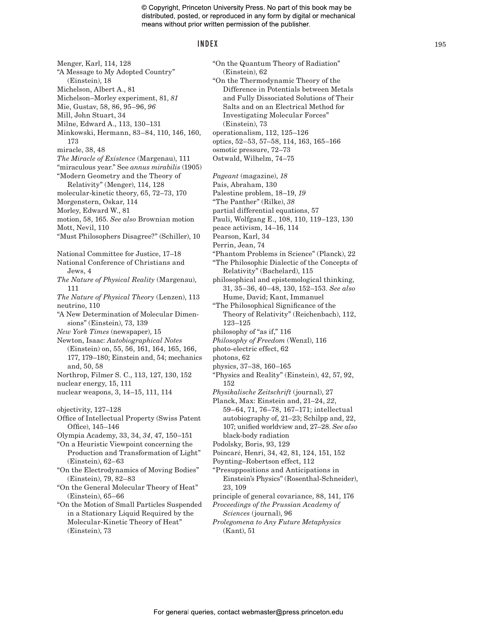 Essay on einstein