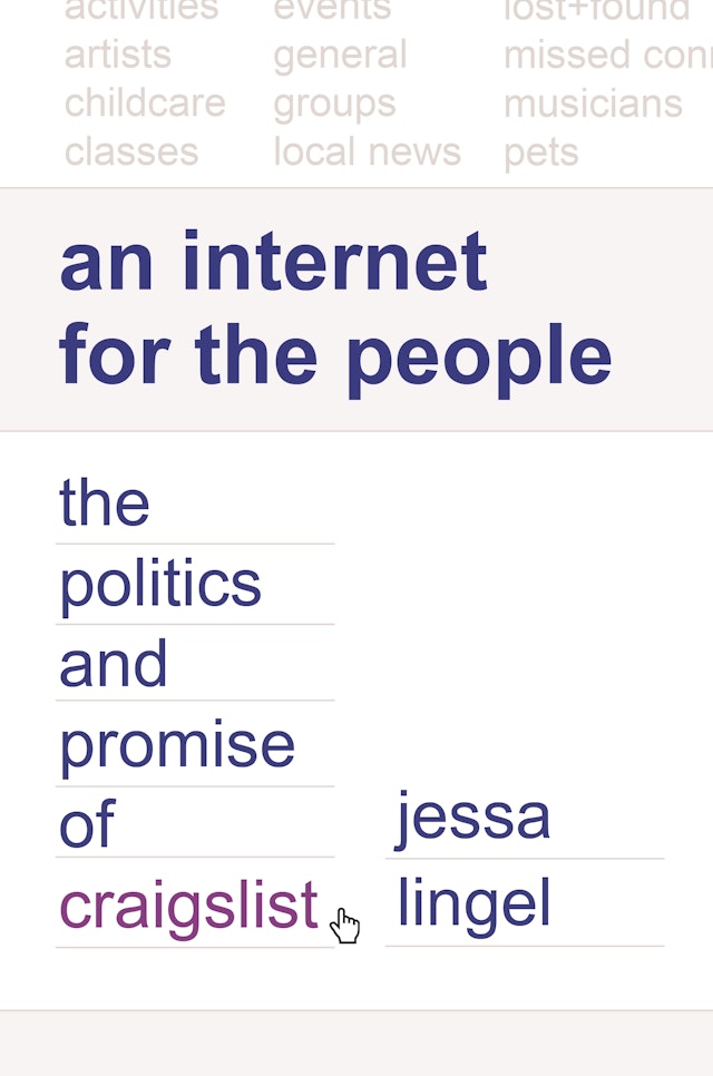 An Internet For The People Princeton University Press