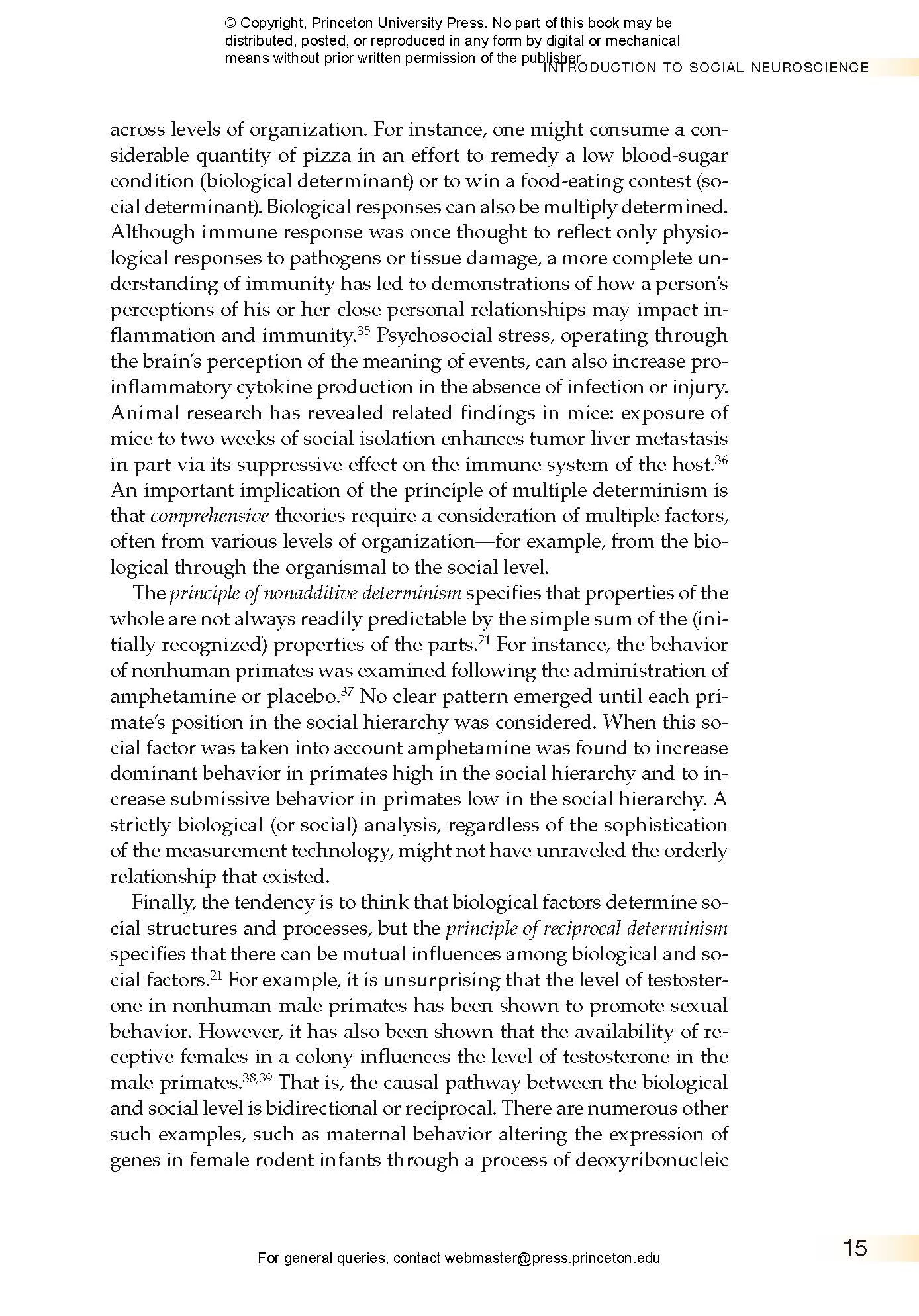 Introduction to Social Neuroscience | Princeton University Press