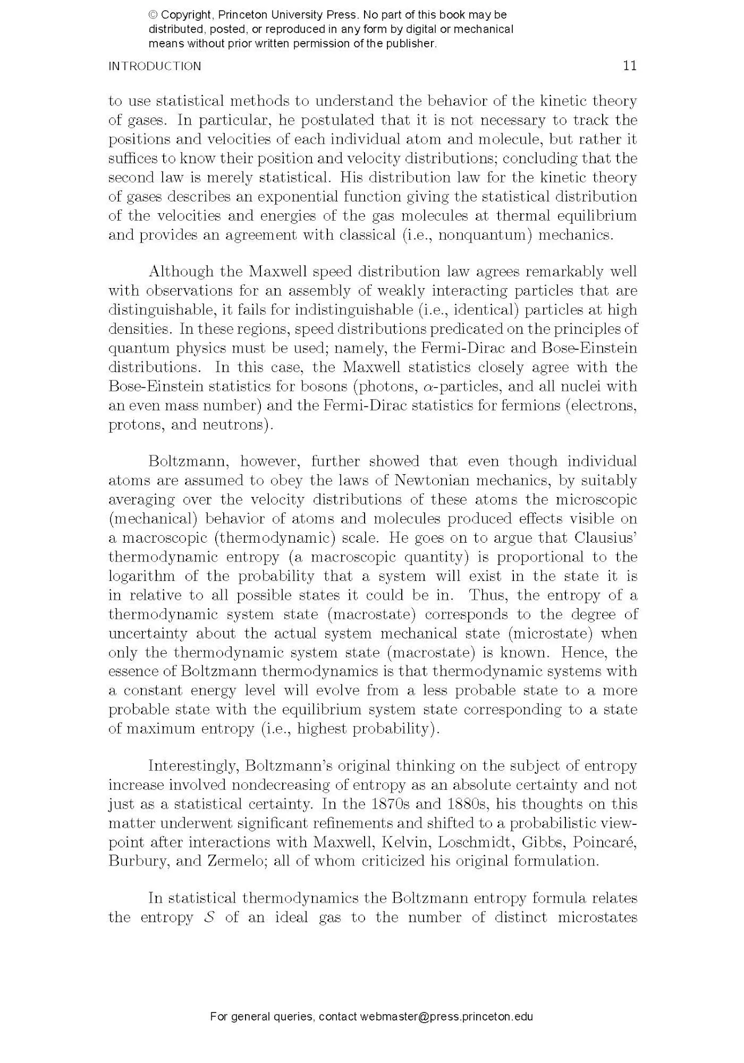 A Dynamical Systems Theory of Thermodynamics | Princeton University Press