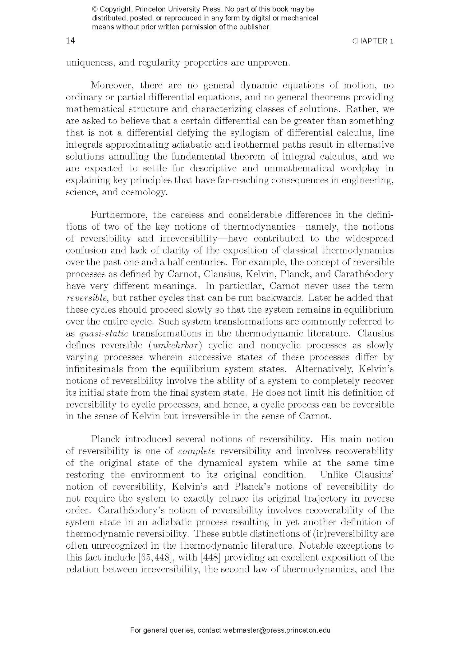 A Dynamical Systems Theory of Thermodynamics | Princeton University Press