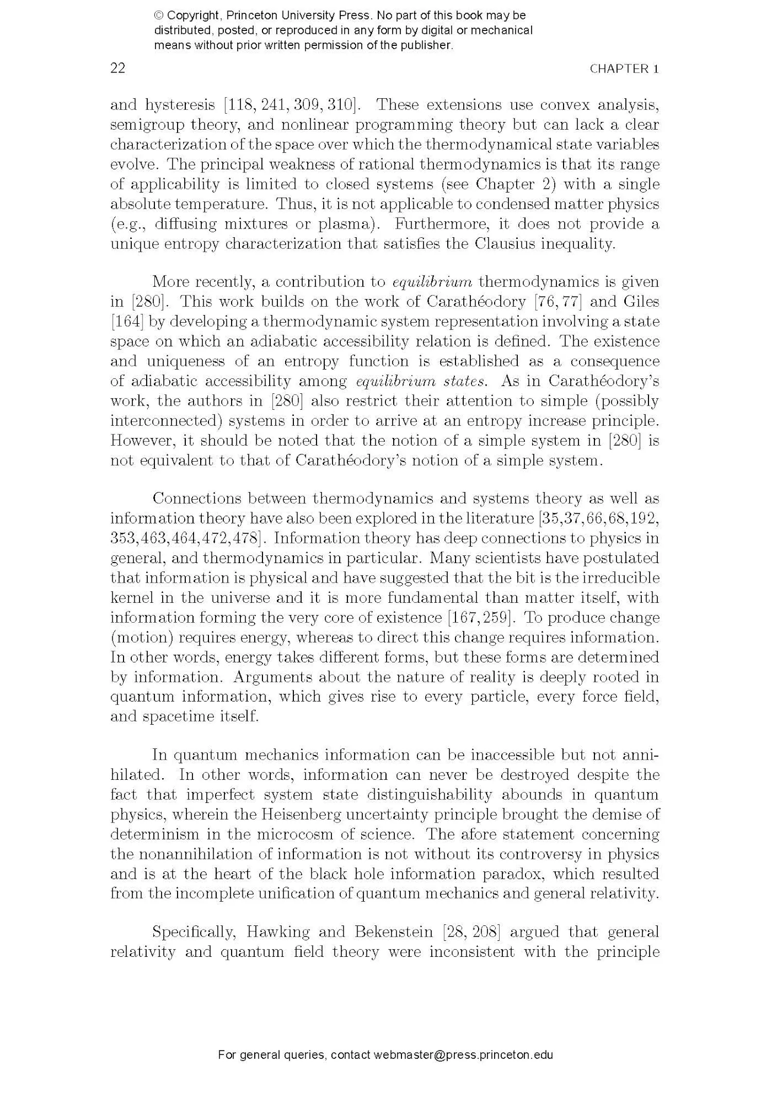 A Dynamical Systems Theory of Thermodynamics | Princeton University Press