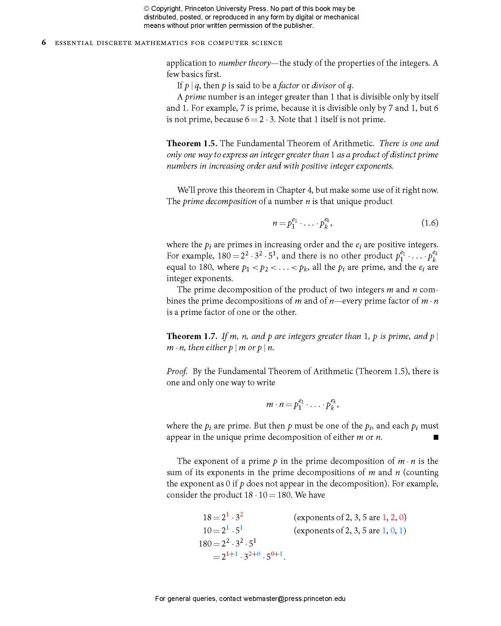 Essential Discrete Mathematics For Computer Science | Princeton ...