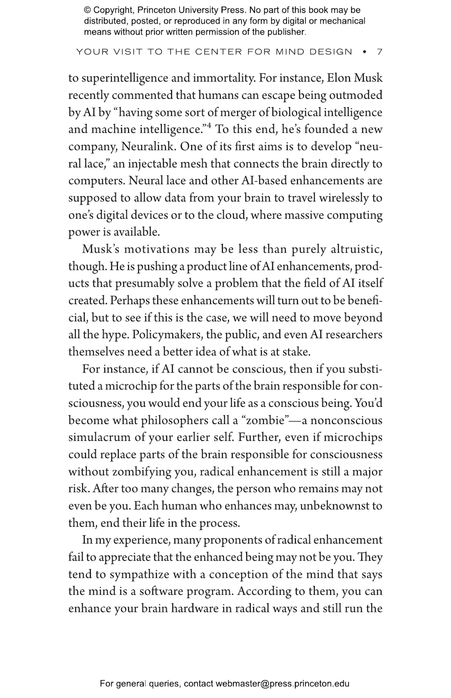 Artificial You Princeton University Press Artificial you princeton university press