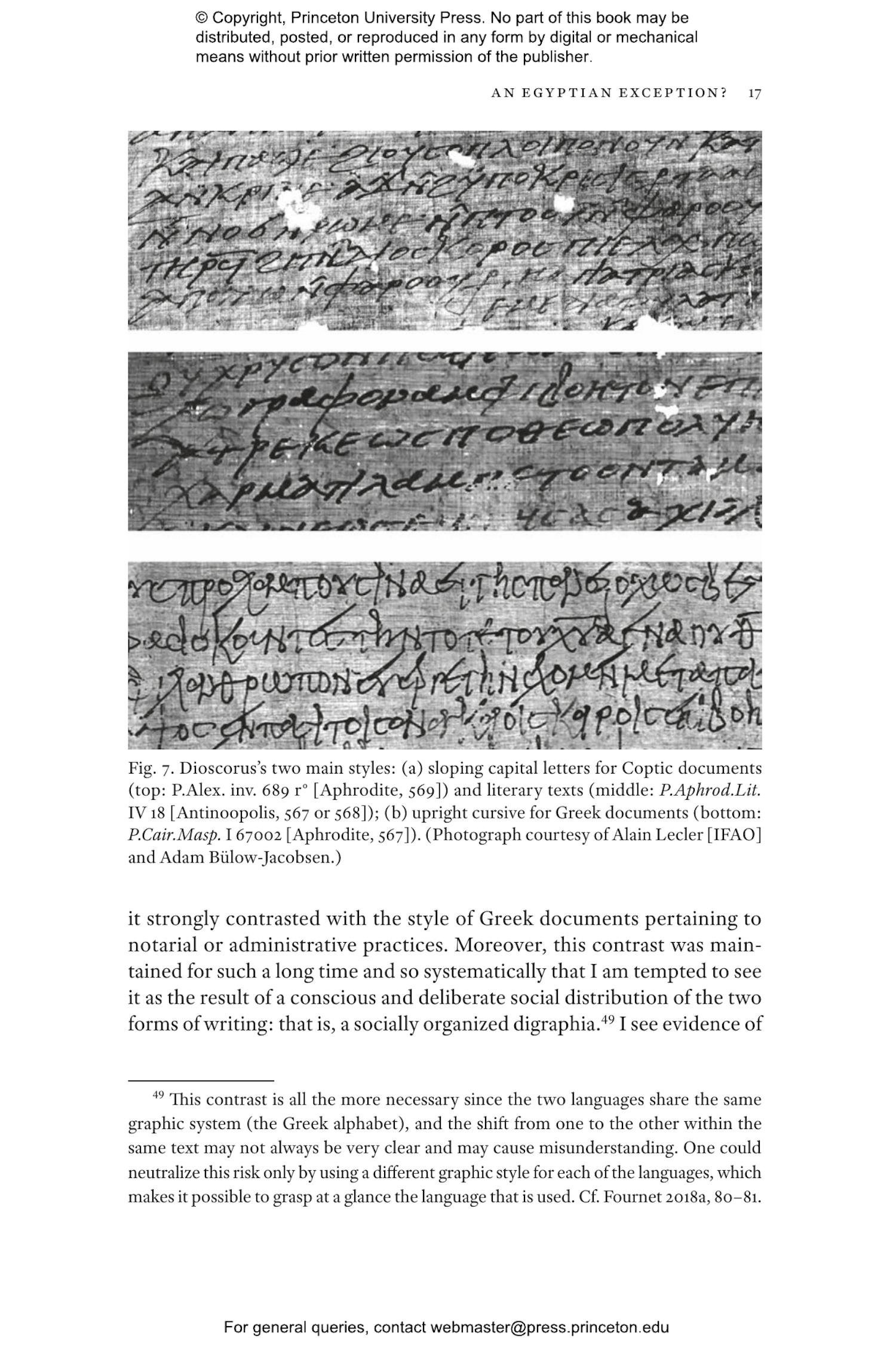 THE COPTIC PERIOD OVERVIEW visual data 5