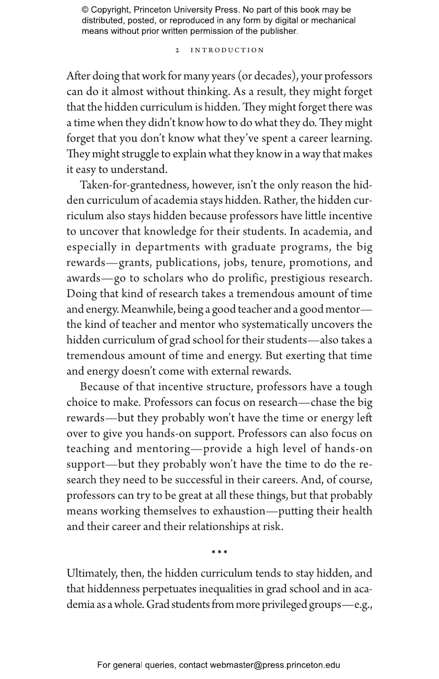 A Field Guide to Grad School | Princeton University Press