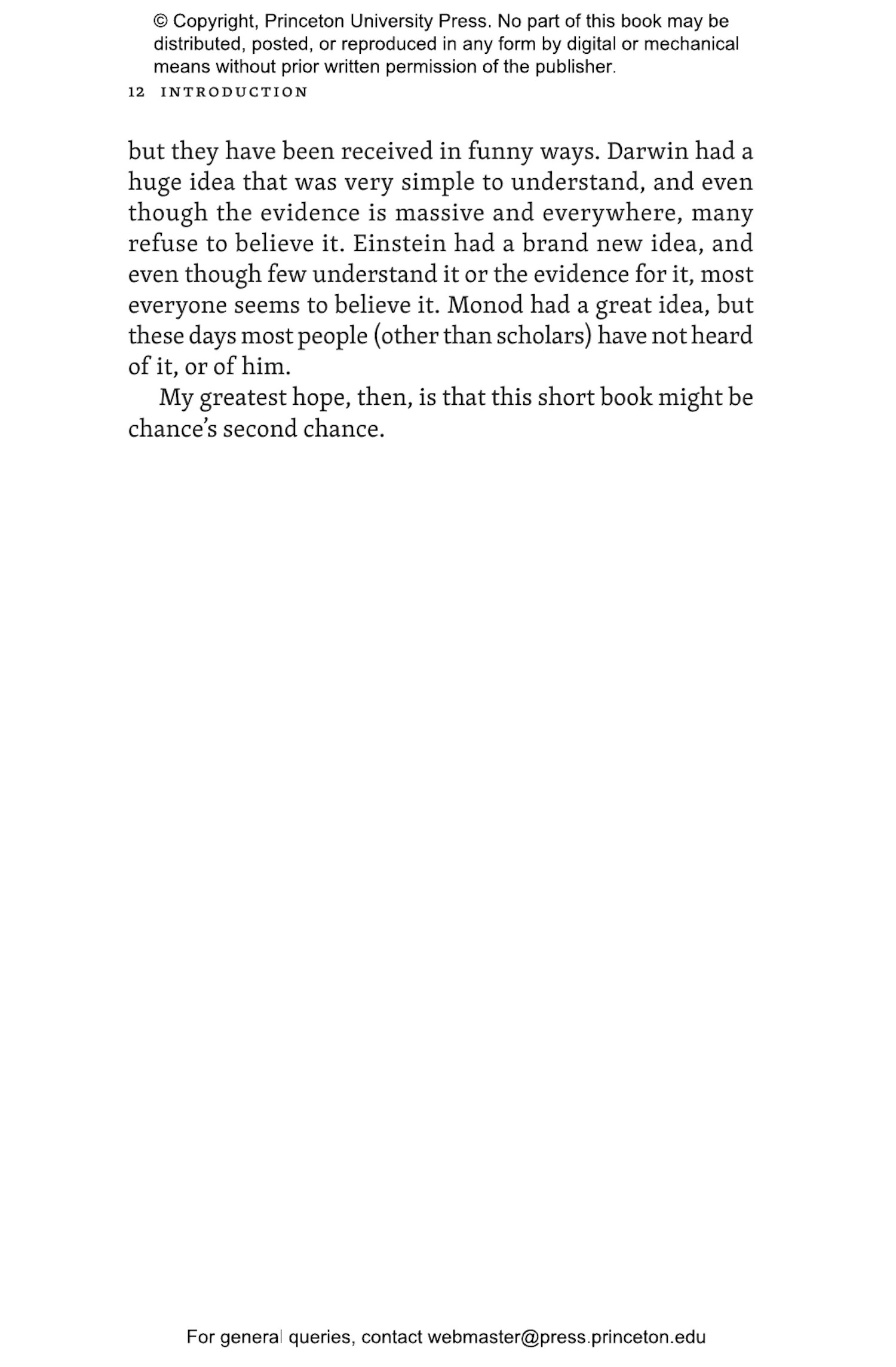 A Series of Fortunate Events Princeton University Press