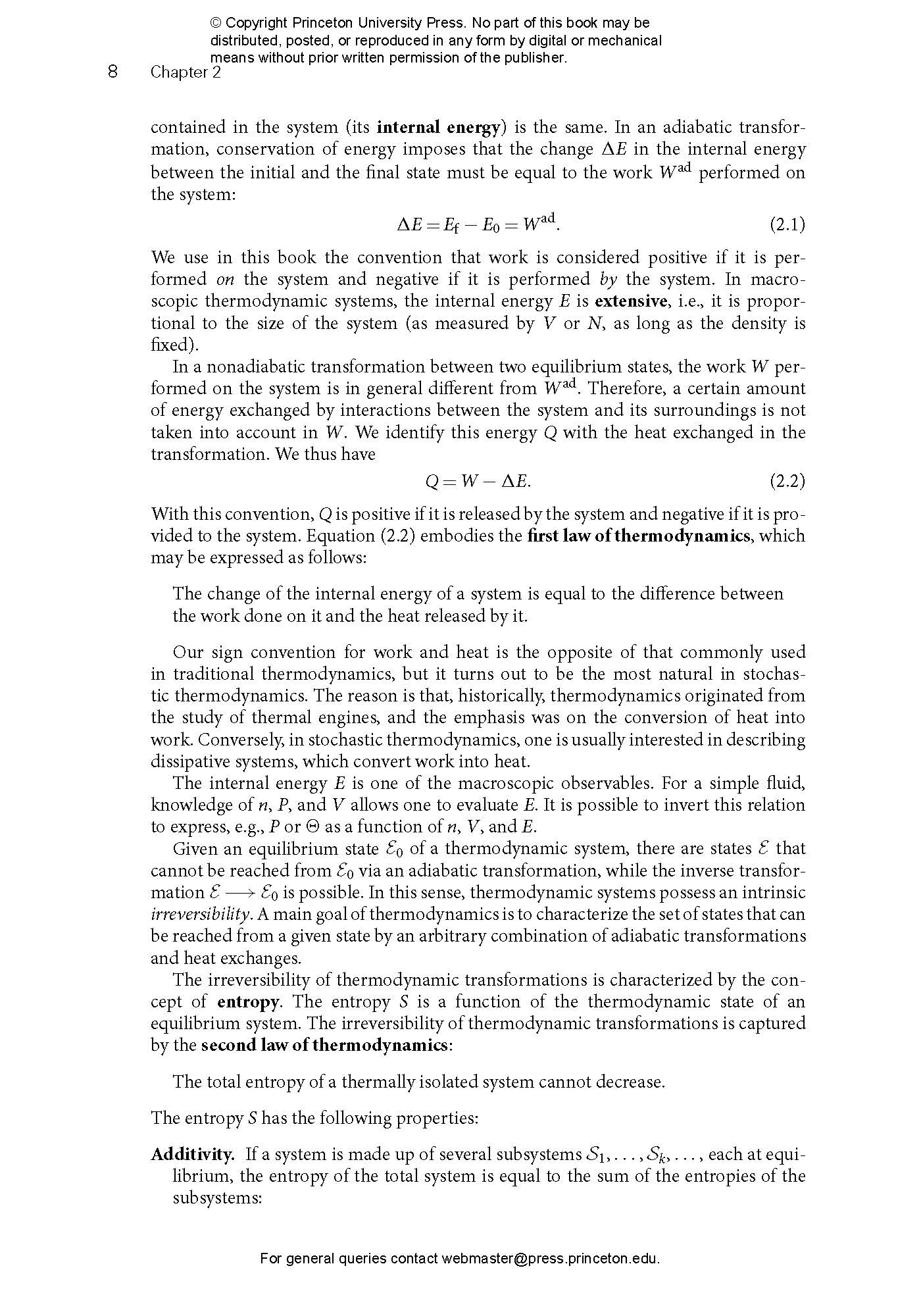 Stochastic Thermodynamics | Princeton University Press