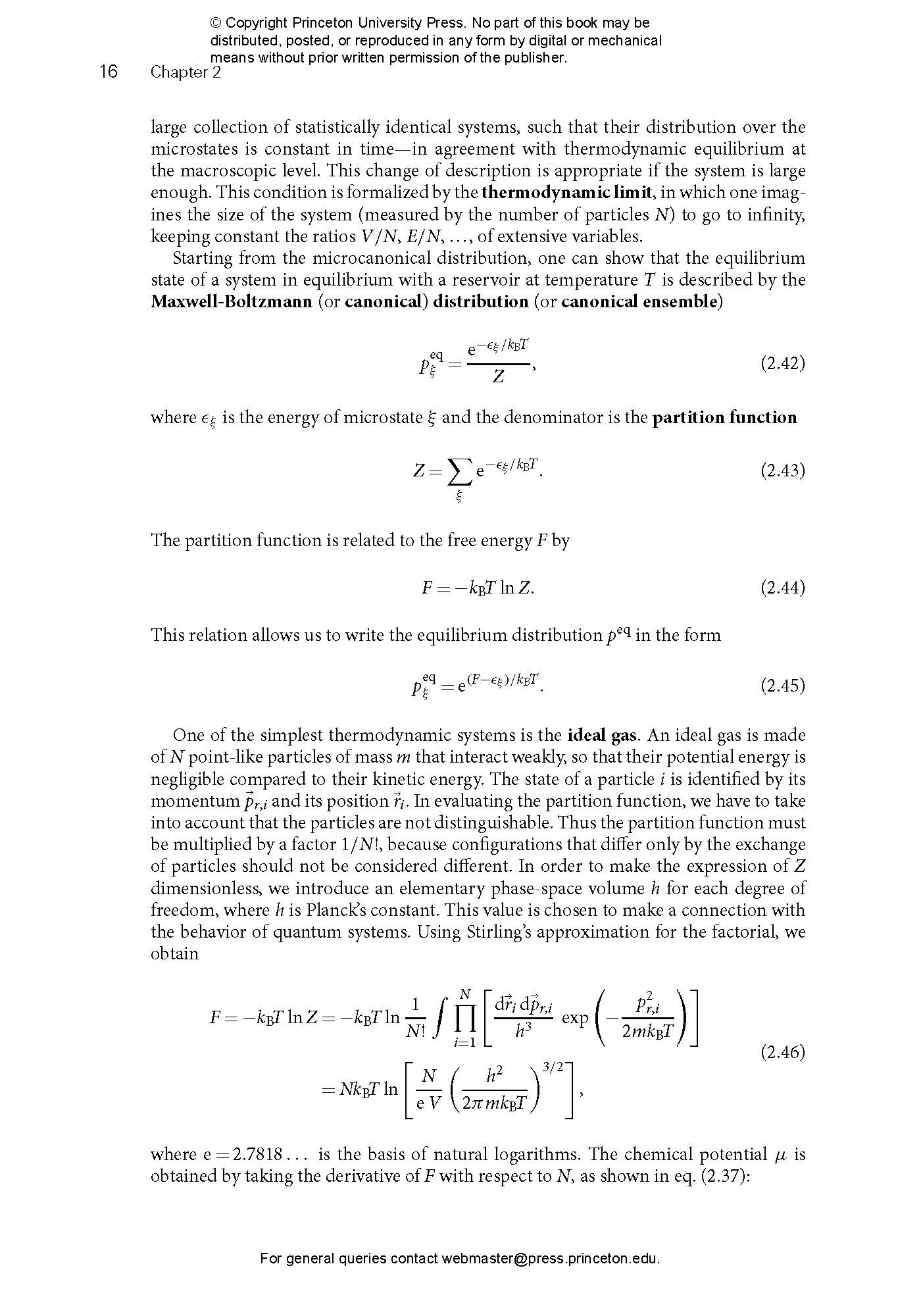 Stochastic Thermodynamics | Princeton University Press