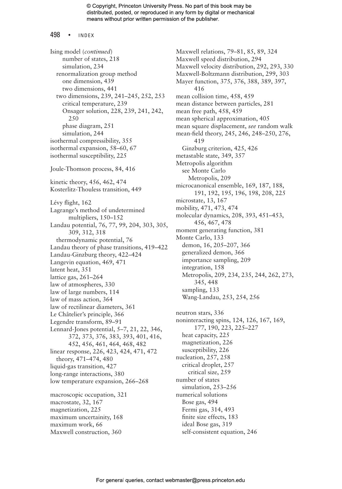 Statistical and Thermal Physics | Princeton University Press