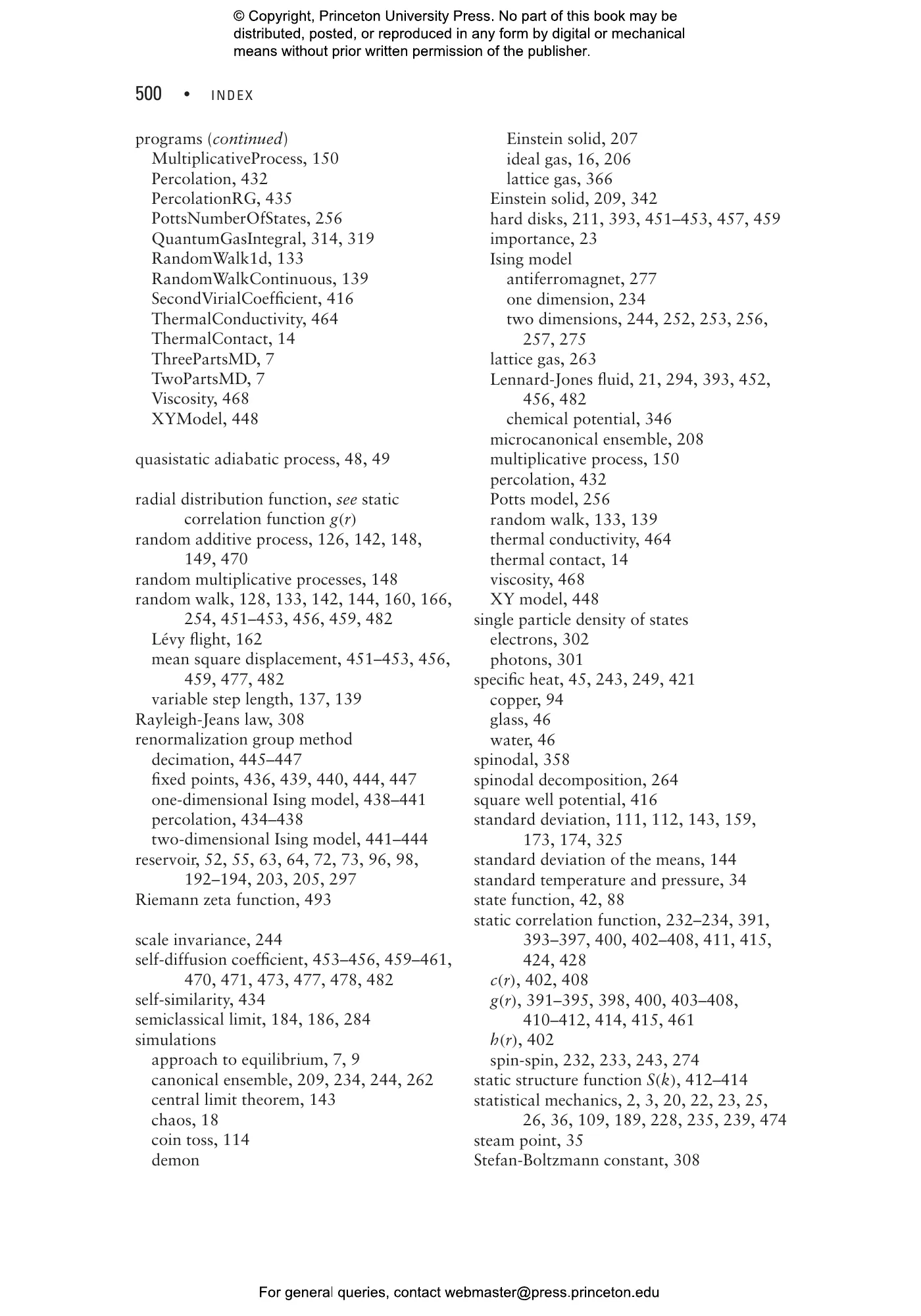 Statistical and Thermal Physics | Princeton University Press
