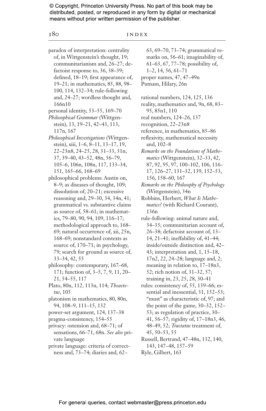 Taking Wittgenstein at His Word | Princeton University Press