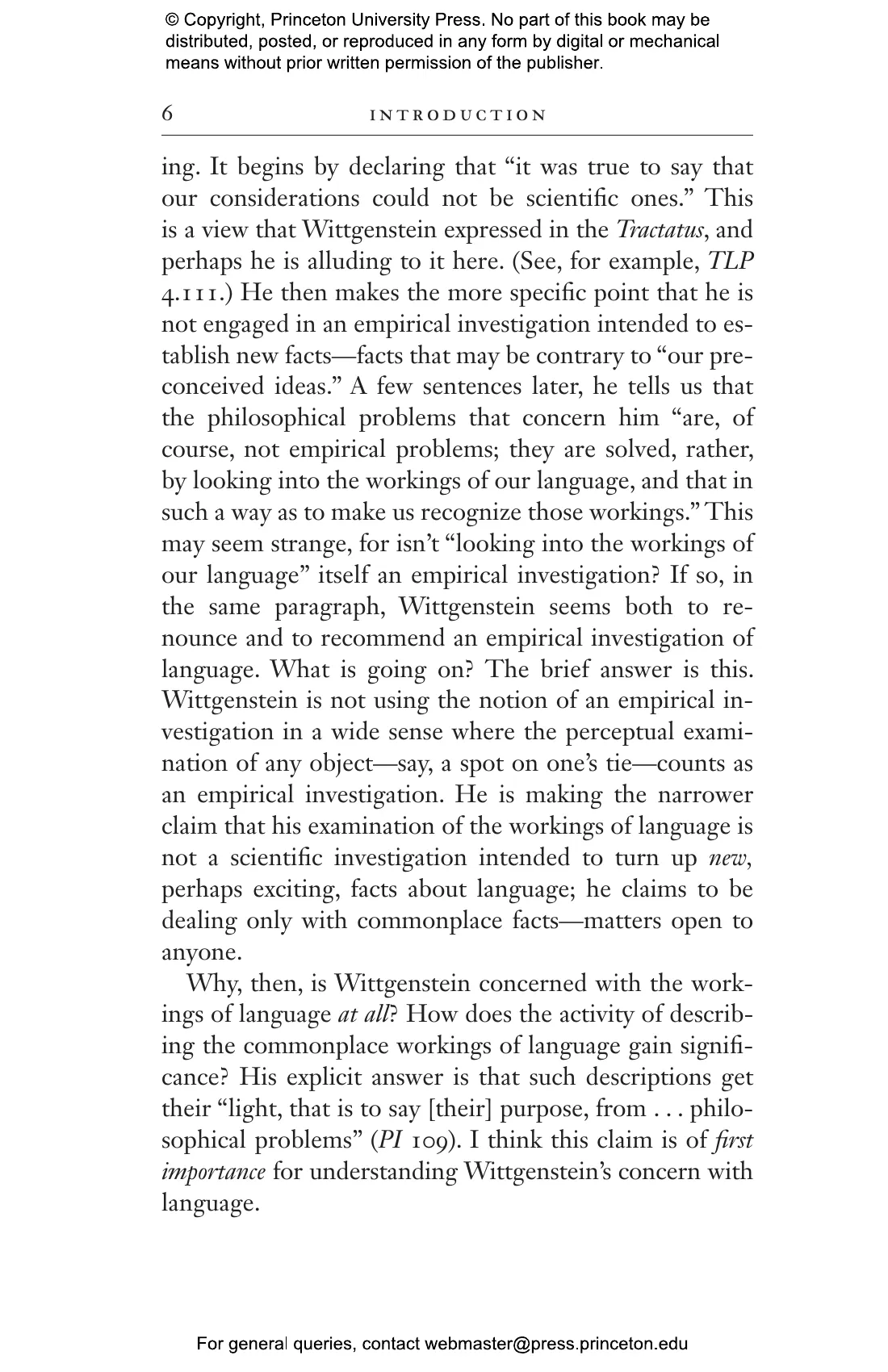 Taking Wittgenstein at His Word | Princeton University Press