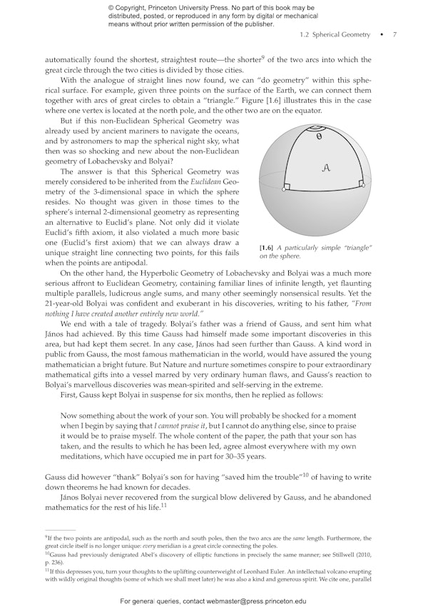 Visual Differential Geometry and Forms Princeton University Press