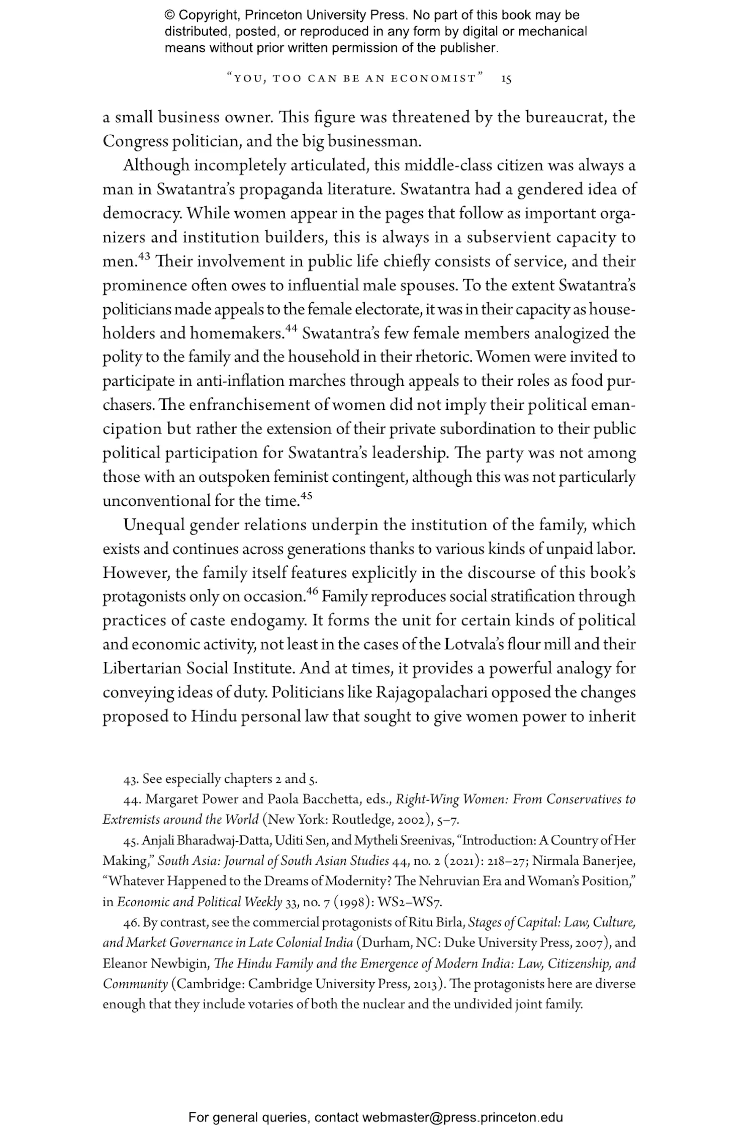 Toward A Free Economy Princeton University Press