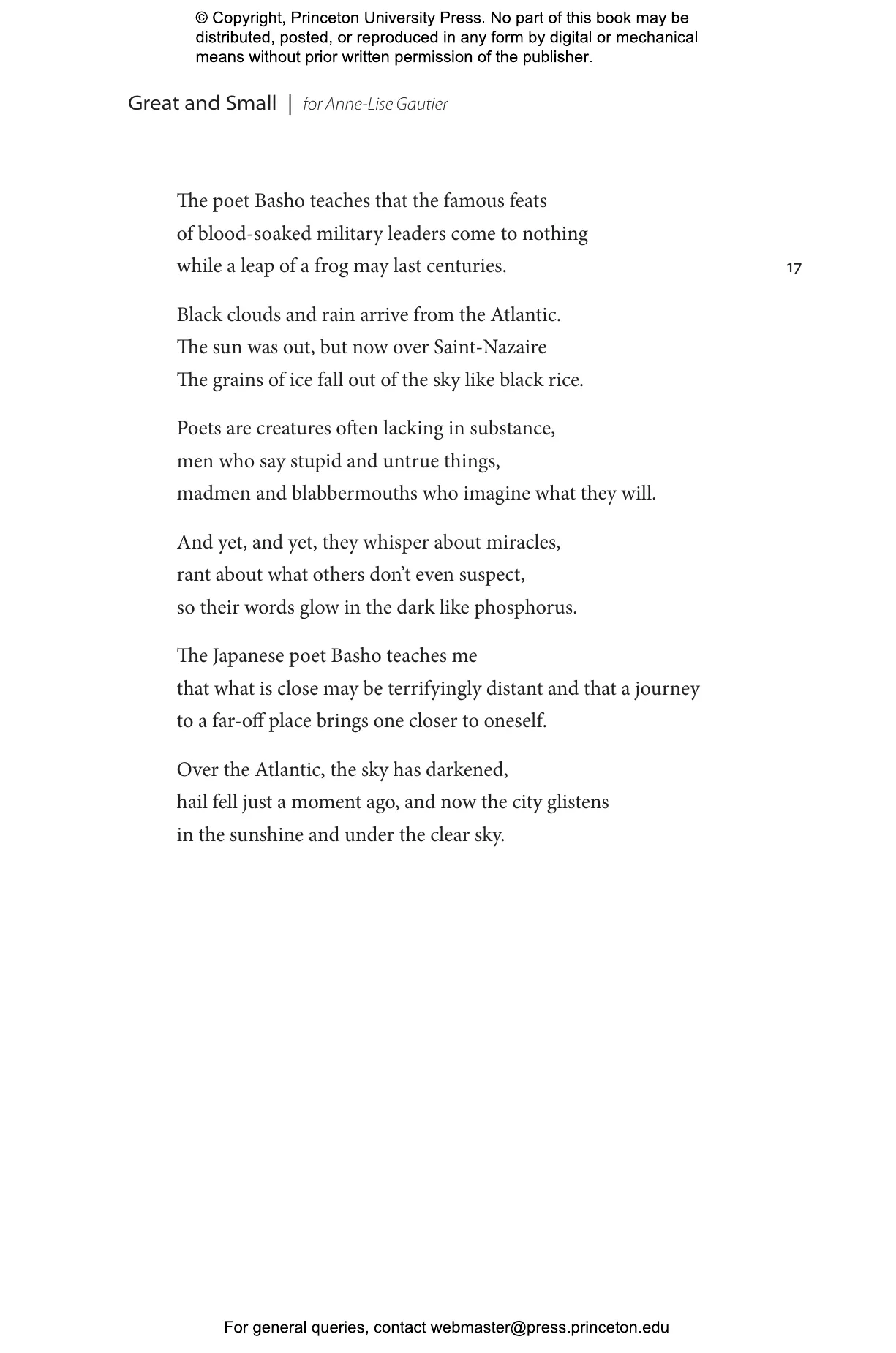 Oranges and Snow | Princeton University Press