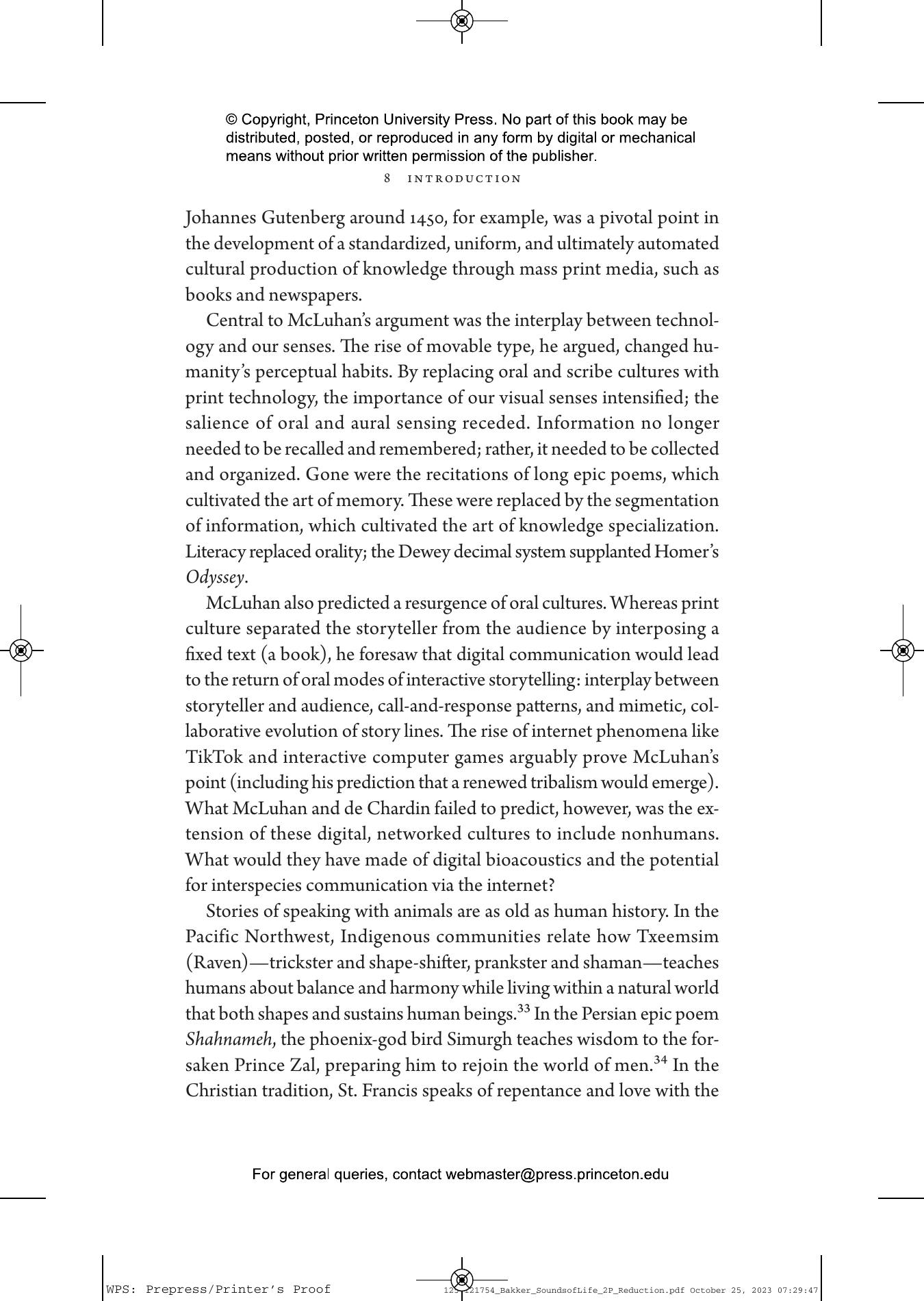 The Sounds of Life | Princeton University Press