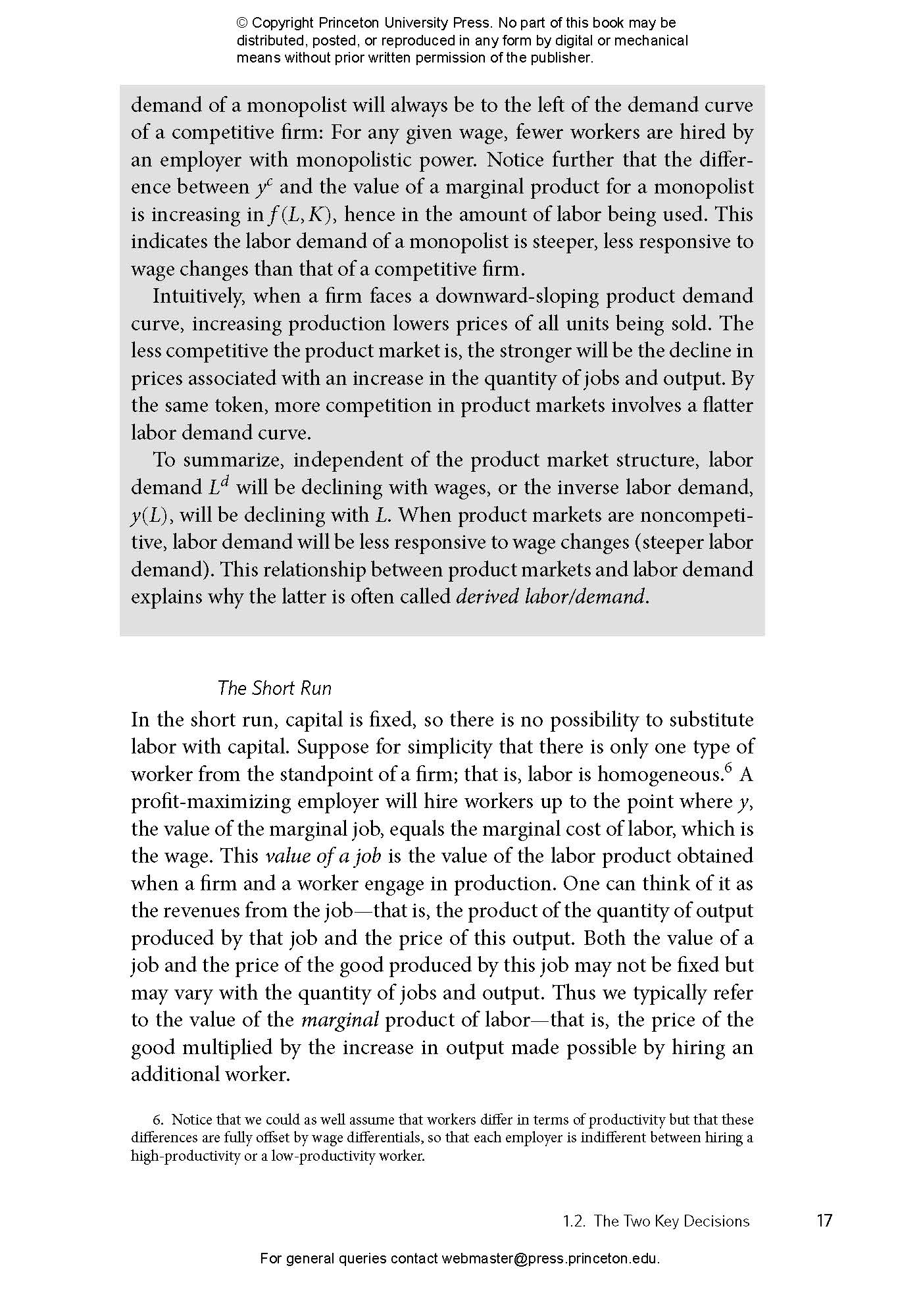 The Economics of Imperfect Labor Markets, Third Edition