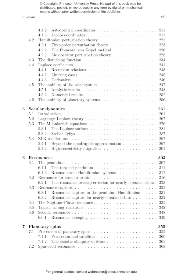 Dynamics of Planetary Systems | Princeton University Press