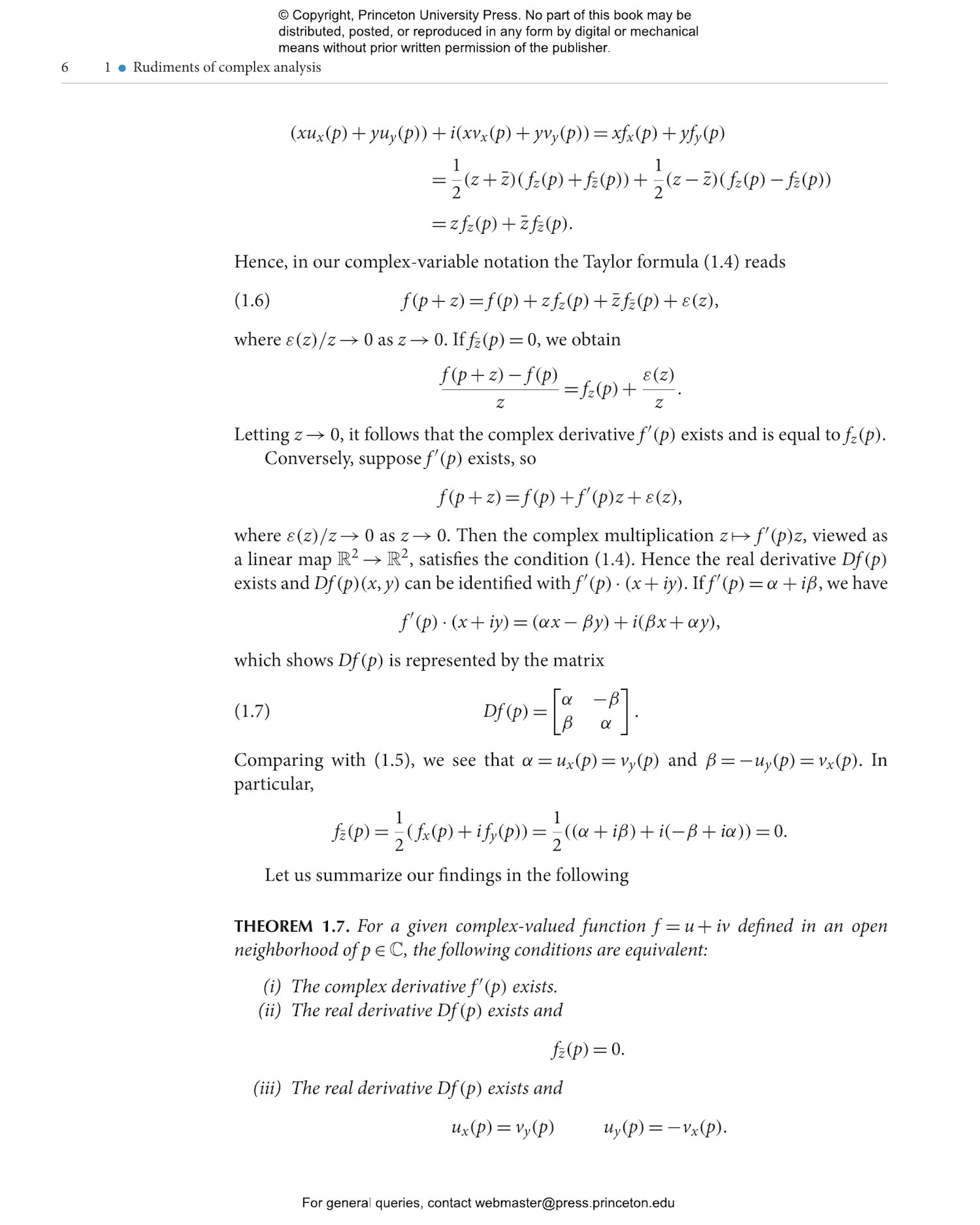 A Course in Complex Analysis | Princeton University Press