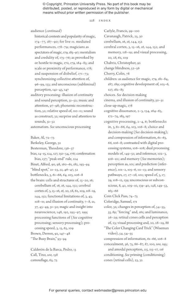 The Illusionist Brain | Princeton University Press