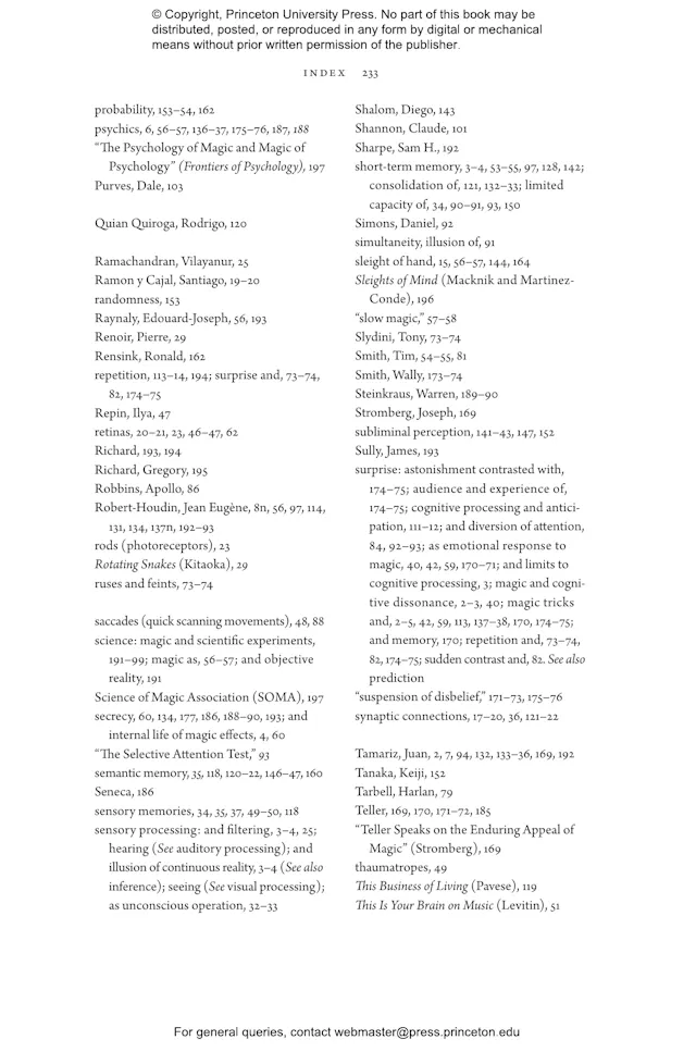 The Illusionist Brain | Princeton University Press