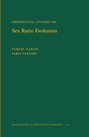 Theoretical Studies on Sex Ratio Evolution. (MPB-22), Volume 22