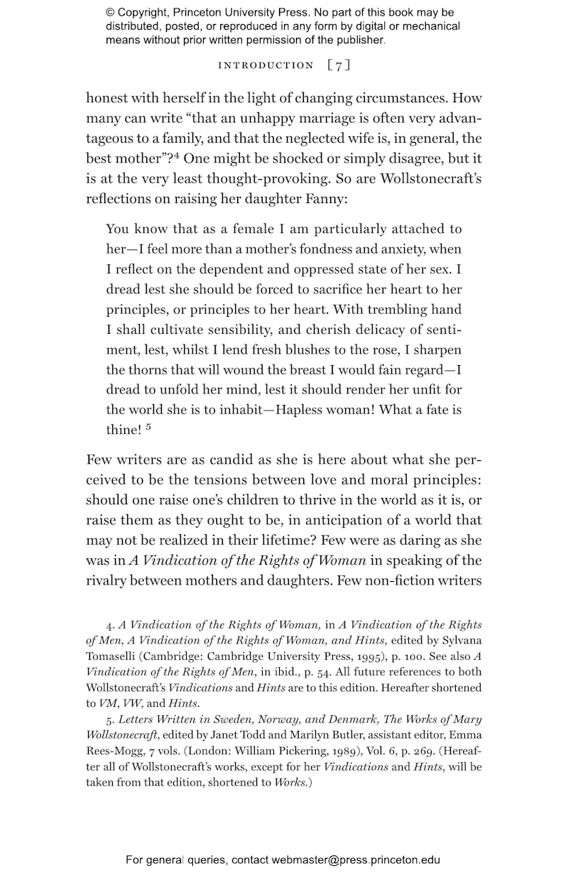 Wollstonecraft | Princeton University Press
