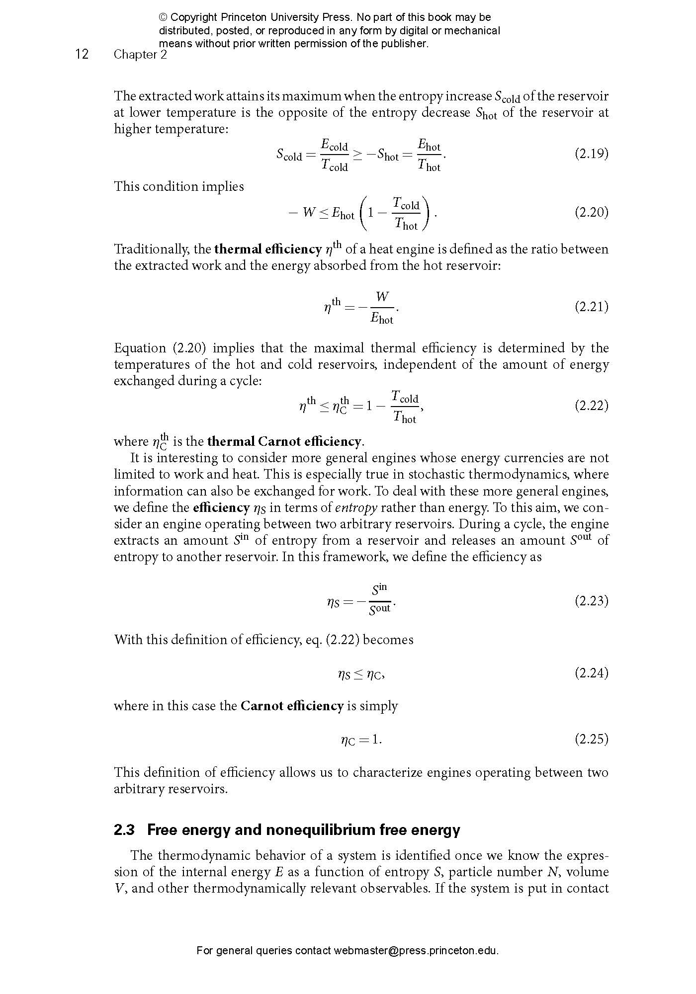 Stochastic Thermodynamics | Princeton University Press