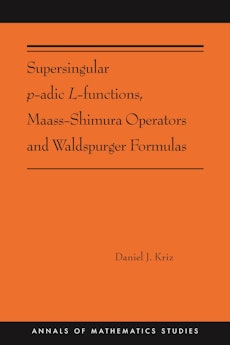 Supersingular p-adic L-functions, Maass-Shimura Operators and Waldspurger Formulas