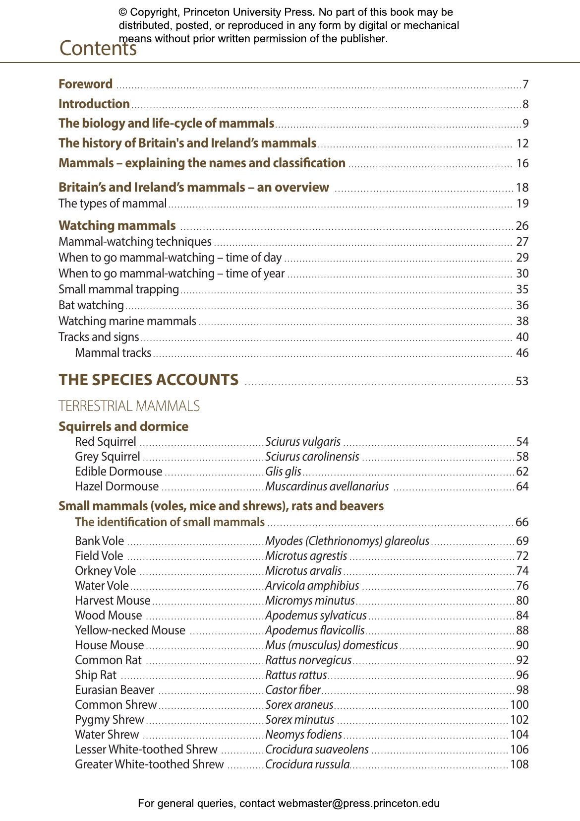 Britain's Mammals Updated Edition | Princeton University Press