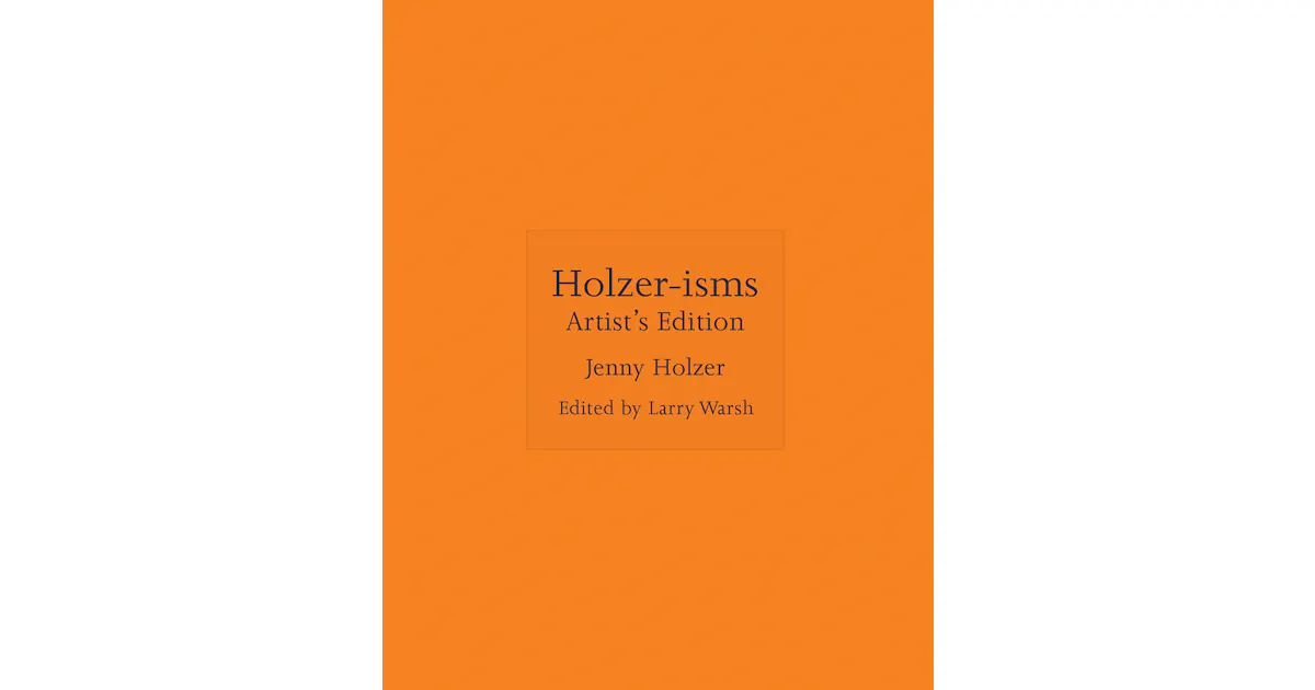 Holzer-isms | Princeton University Press