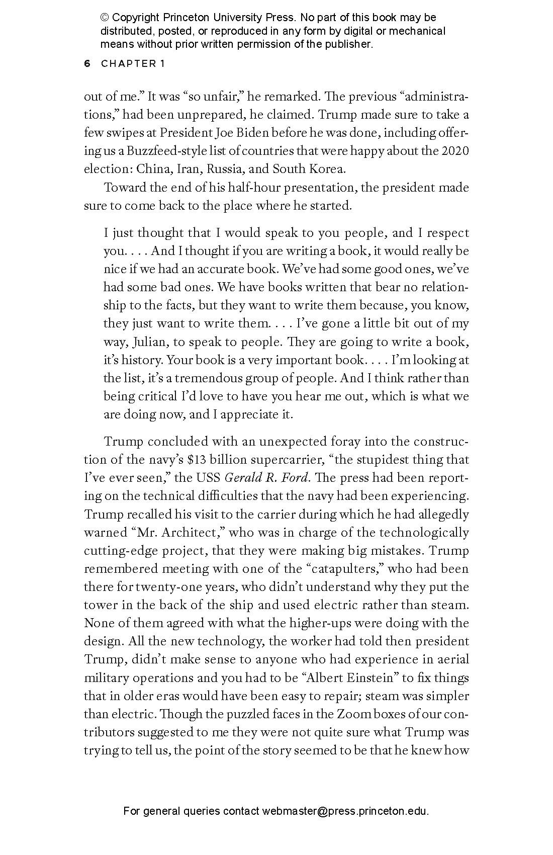 The Presidency of Donald J. Trump | Princeton University Press