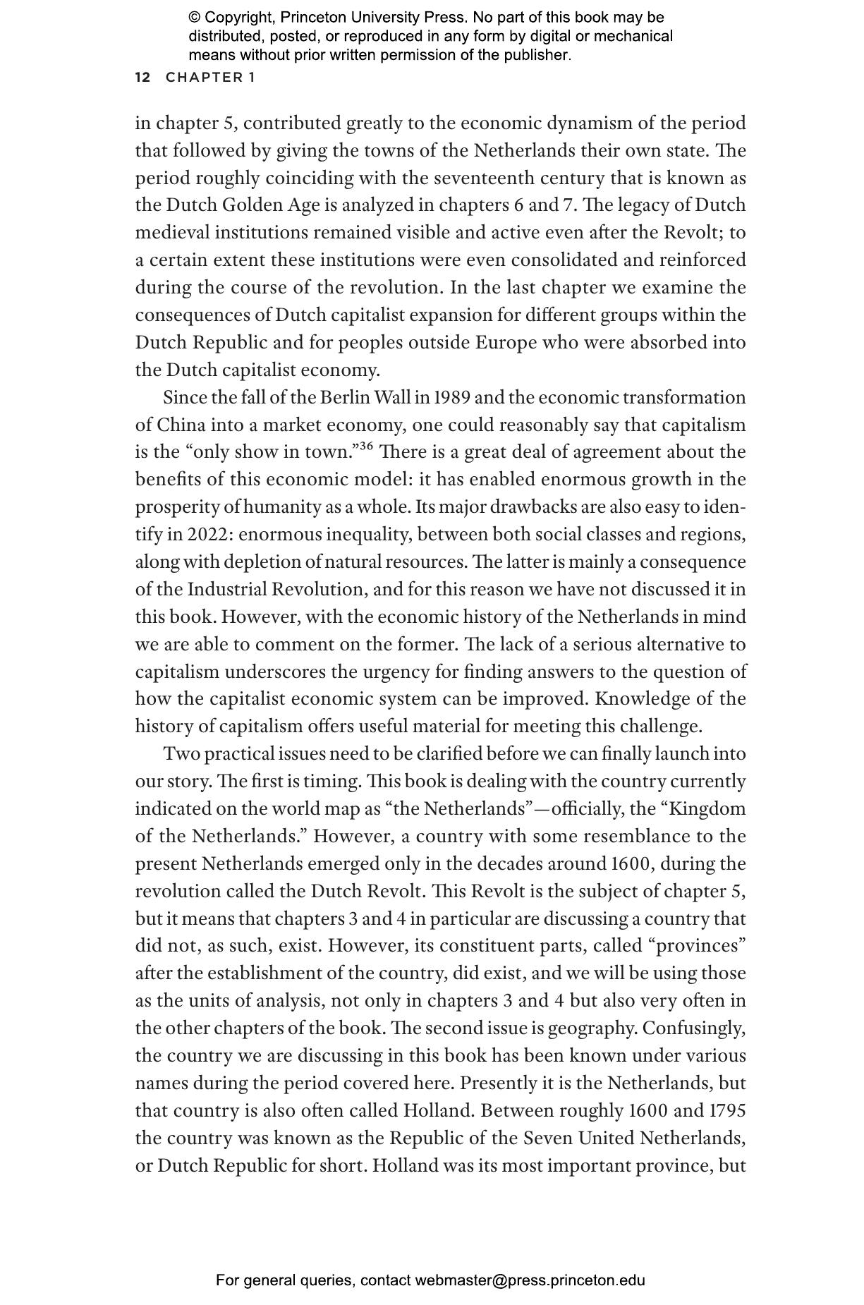 Pioneers of Capitalism | Princeton University Press