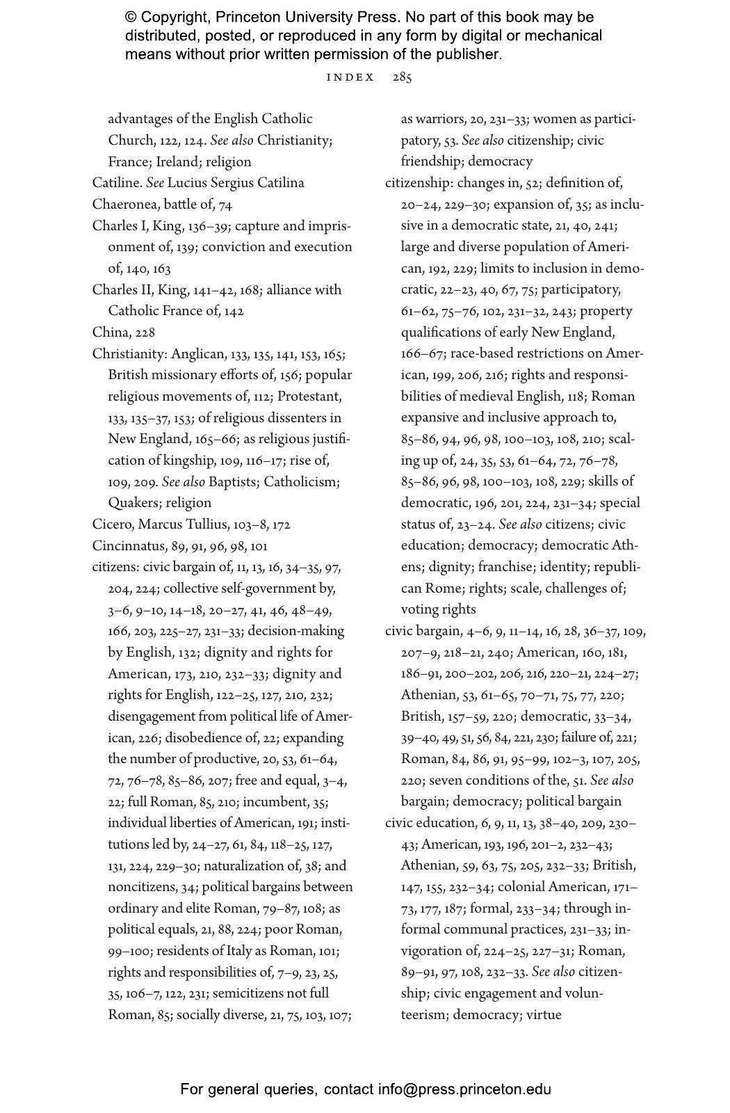 The Civic Bargain | Princeton University Press