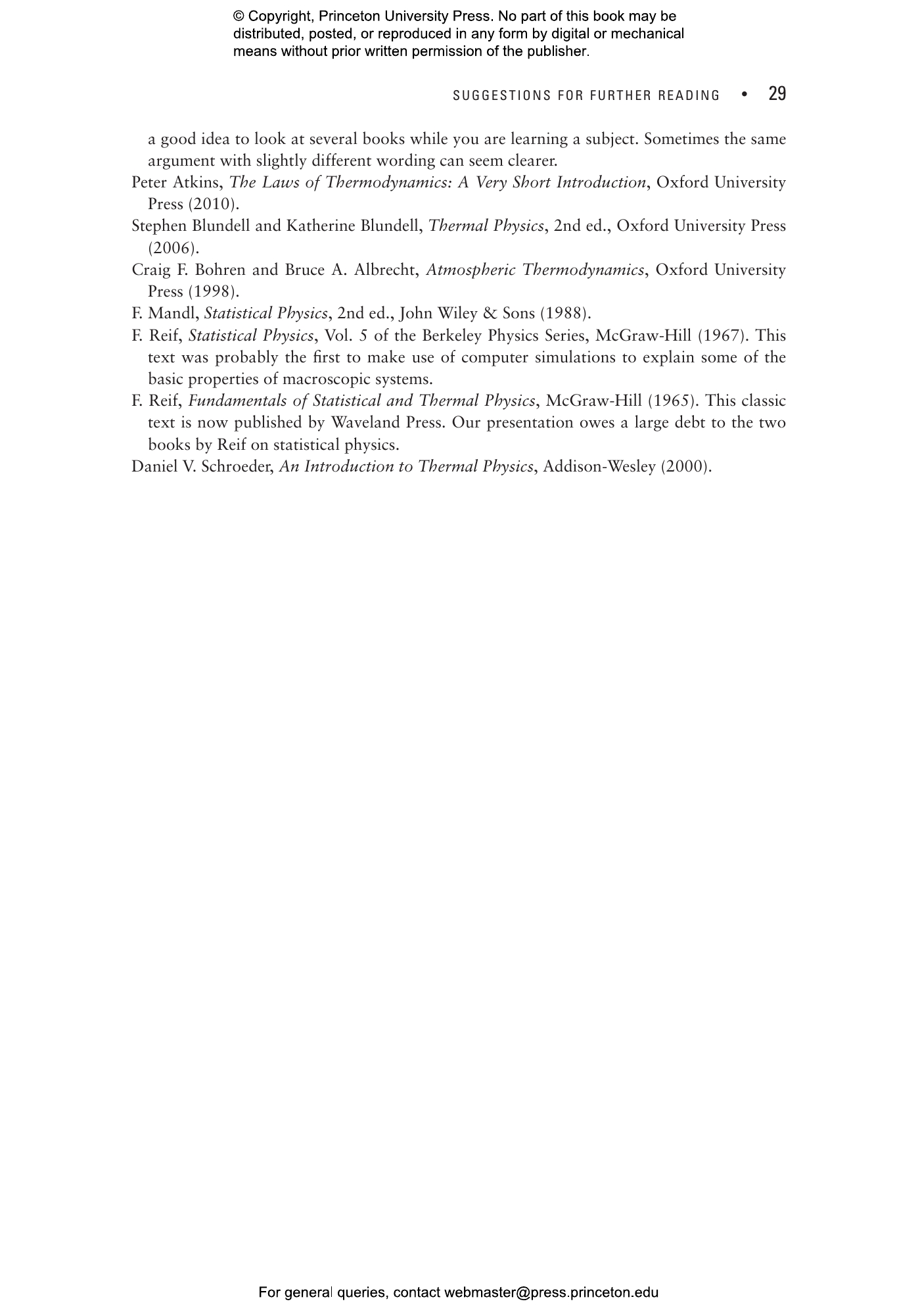 Statistical and Thermal Physics | Princeton University Press