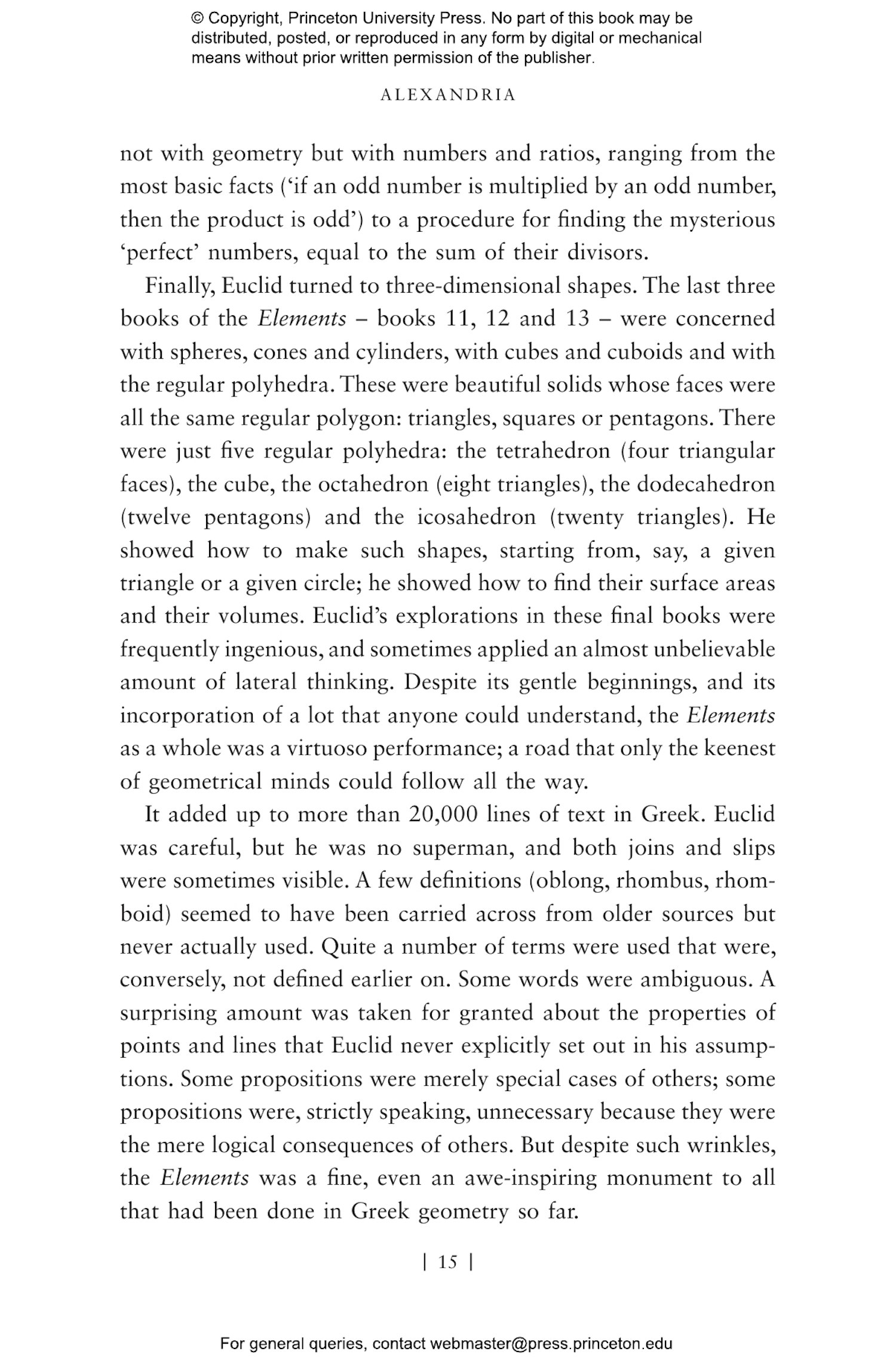 Encounters with Euclid Princeton University Press