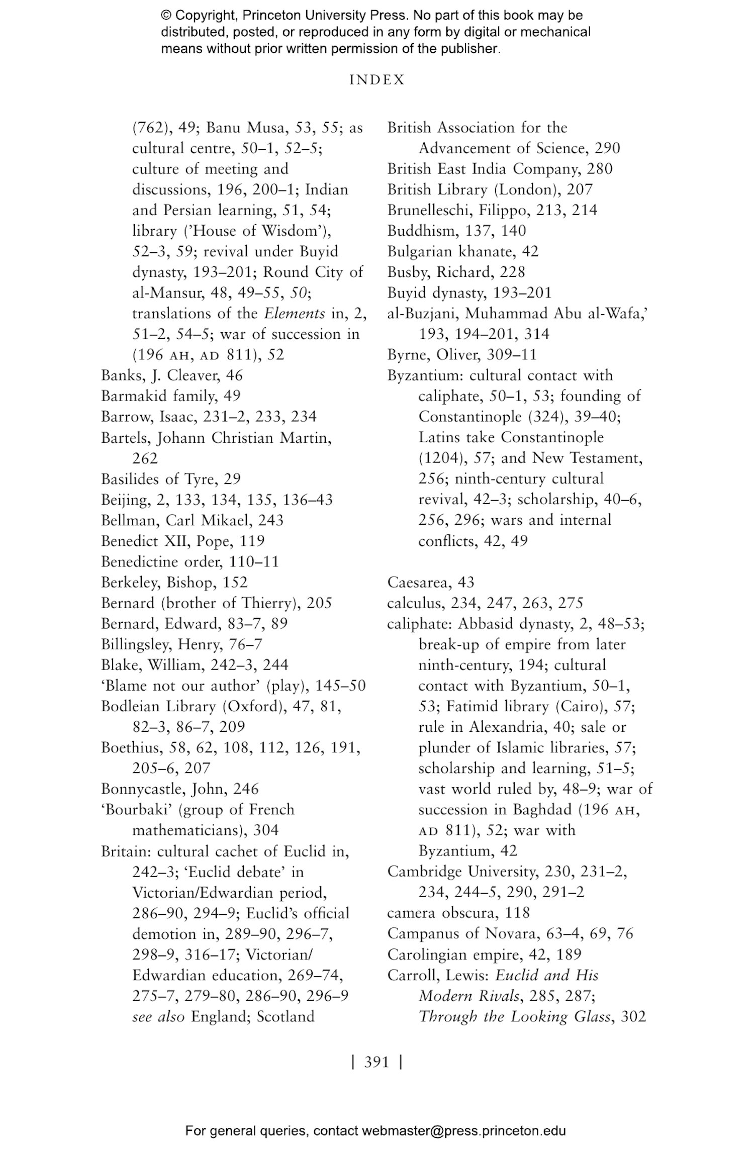 Encounters with Euclid Princeton University Press