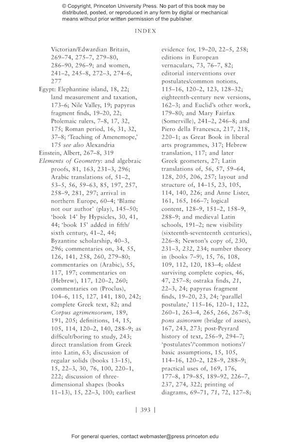 Encounters with Euclid Princeton University Press