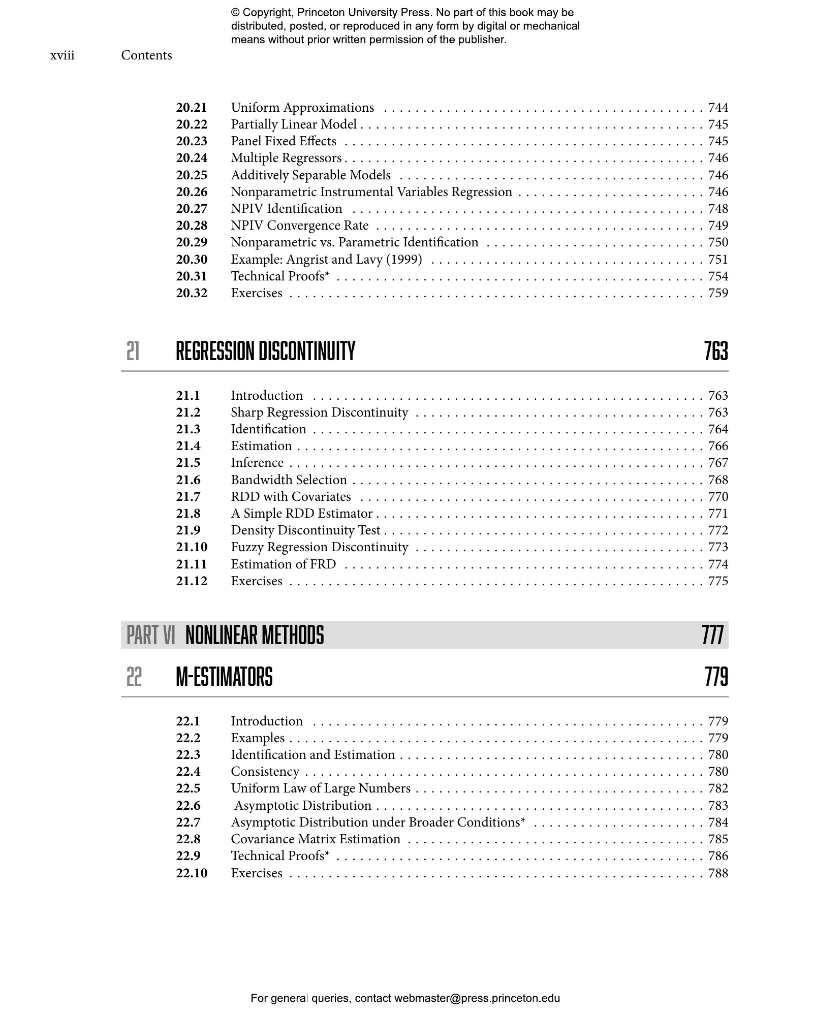 Econometrics | Princeton University Press