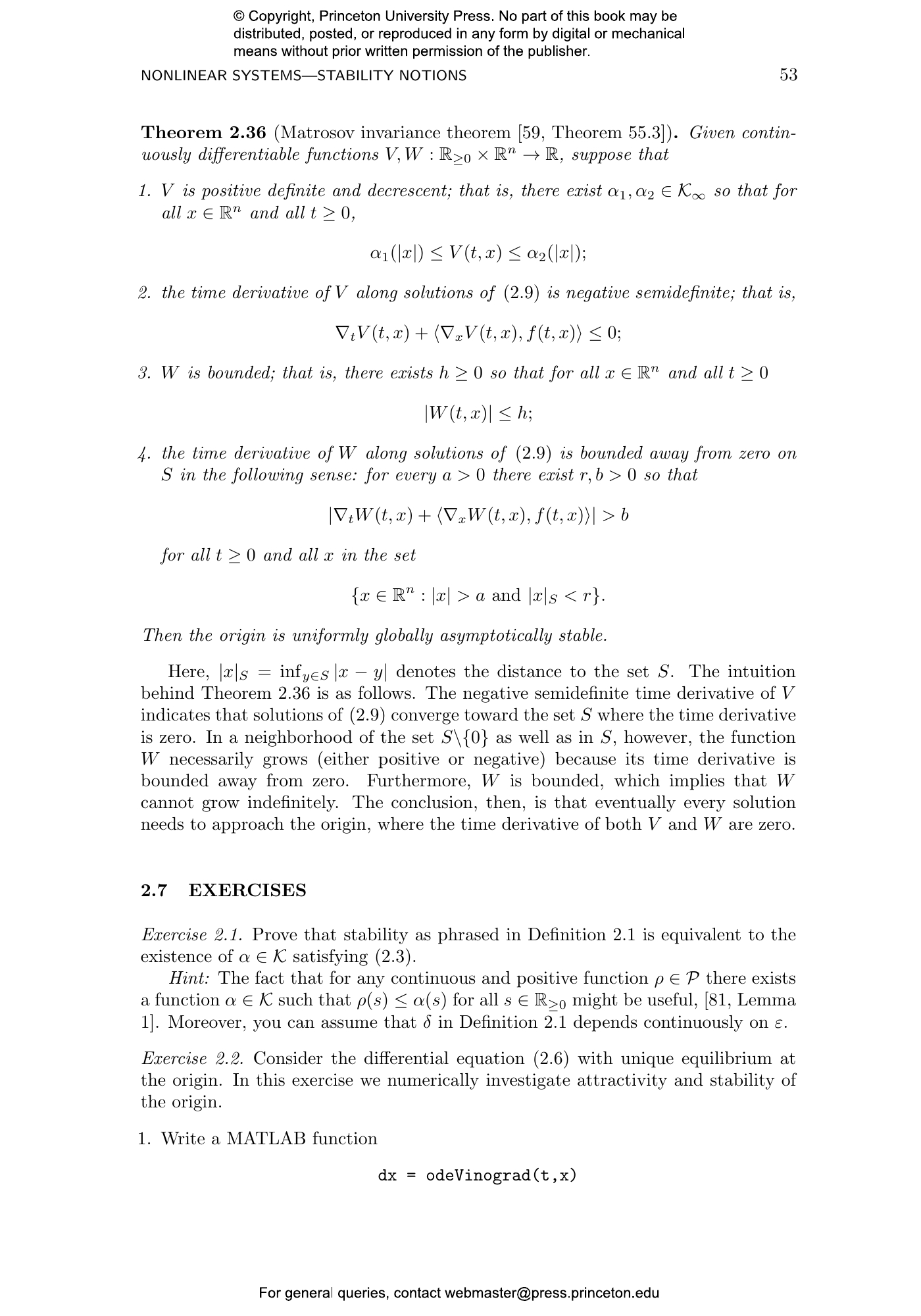 Introduction To Nonlinear Control | Princeton University Press