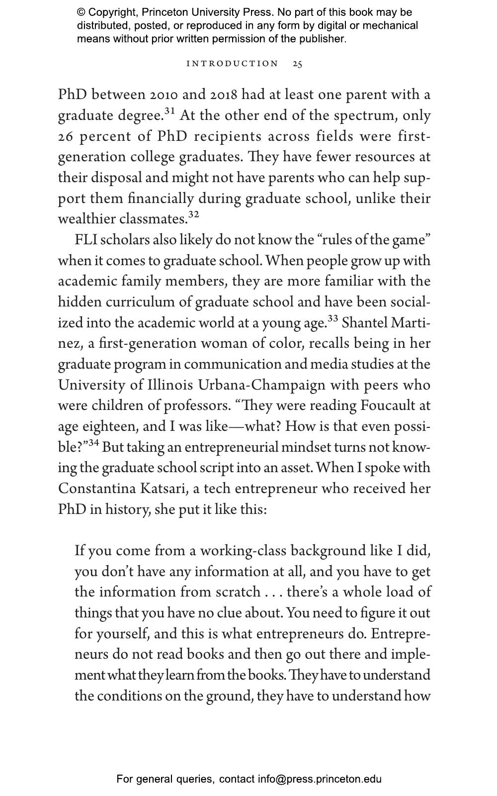 The Entrepreneurial Scholar | Princeton University Press